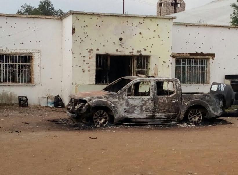 Tiroteo en Chihuahua deja dos policías muertos Tiroteo en Chihuahua deja dos policías muertos
