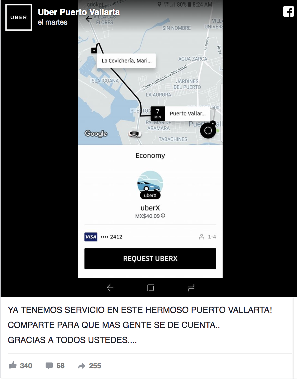 Inicia operaciones UBER en Puerto Vallarta y taxistas agreden a conductores - uber-2