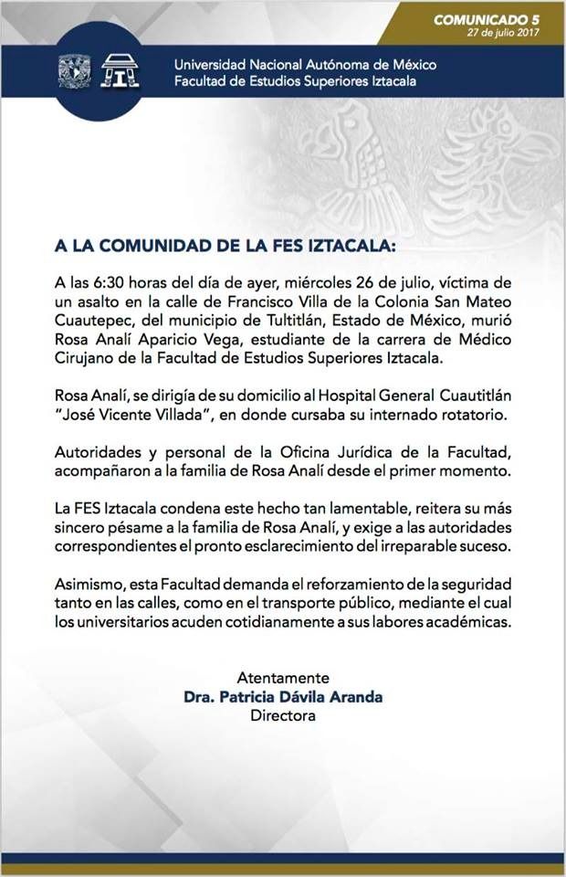 Asesinan a estudiante de la UNAM en Edomex - 5d9a5c02-8e78-4d6d-b0d0-0bf9615c2b9f