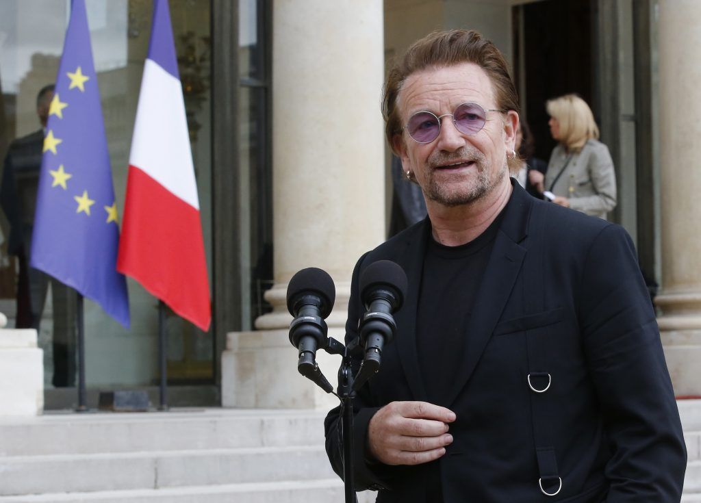 Emmanuel Macron se reúne con Bono - Bono-1-1024x735