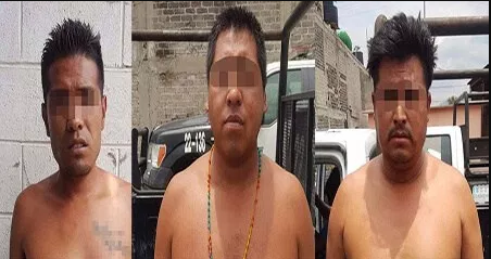 Detienen a tres supuestos secuestradores en Ecatepec