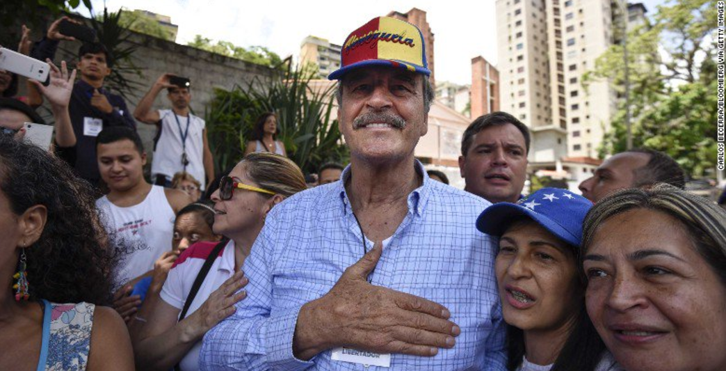 Venezuela declara a Vicente Fox persona no grata
