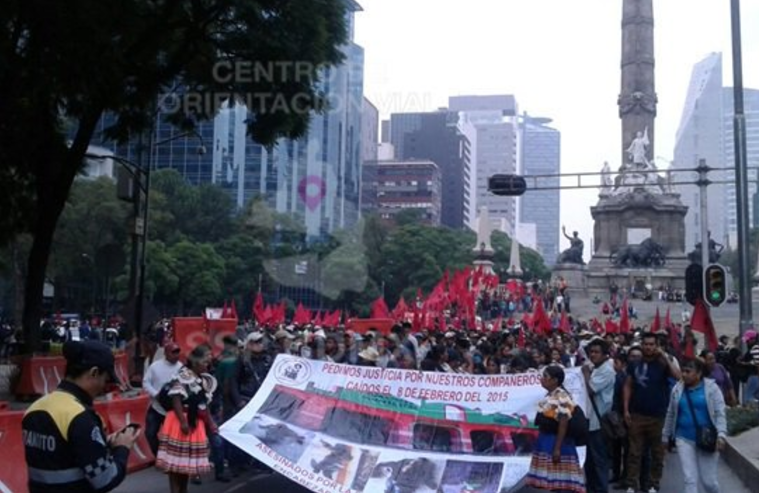 Campesinos se manifiestan sobre Paseo de la Reforma - Captura-de-pantalla-2017-07-19-a-las-13.19.23