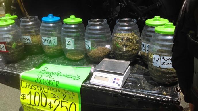 Desmantelan tienda de drogas en Tepito - Narcotienda-Tepito