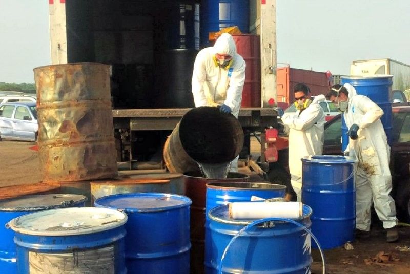 PGR destruye 17 toneladas de precursores químicos en Celaya - Precursores-Foto-de-Internet-2