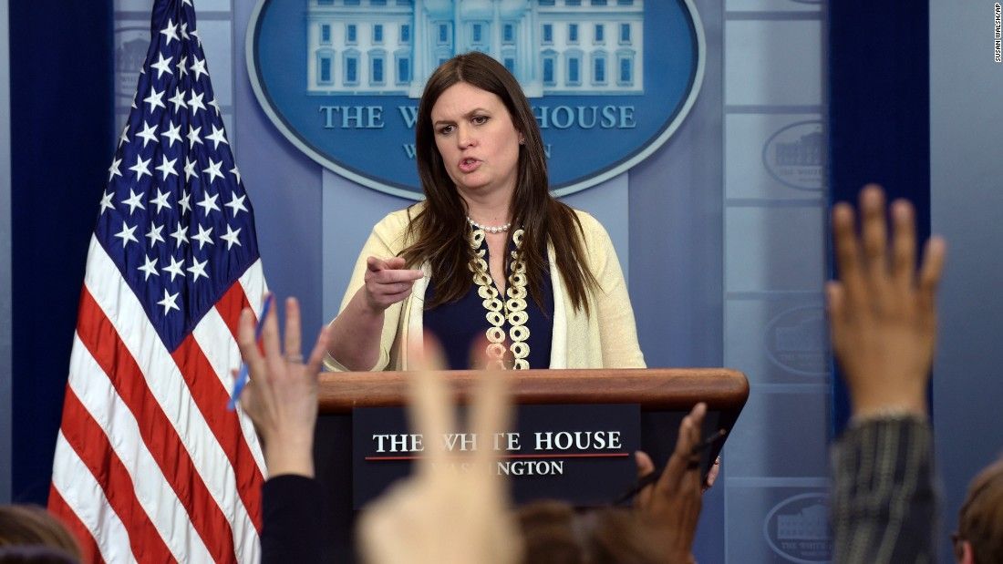 "No hemos declarado la guerra a Corea del Norte": Casa Blanca - Sarah-Huckabee-1