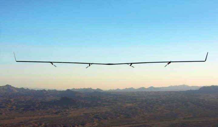 Facebook realiza segundo vuelo del dron Aquila