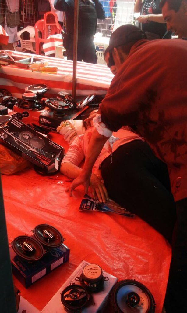 Balacera en tianguis de San Juan deja dos muertos y diez heridos - balacera-en-tianguis-614x1024