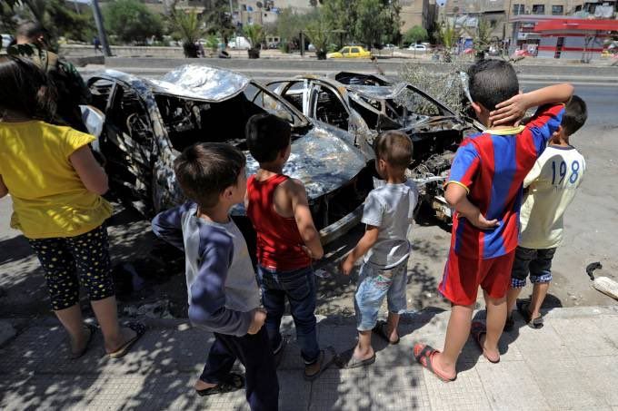 Atentados en Damasco dejan al menos ocho muertos - coche-bomba-siria