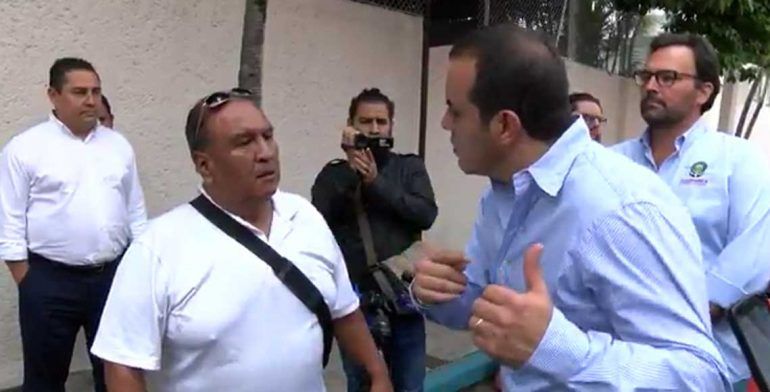 Taxistas reclaman a Cuauhtémoc Blanco por no parchar baches