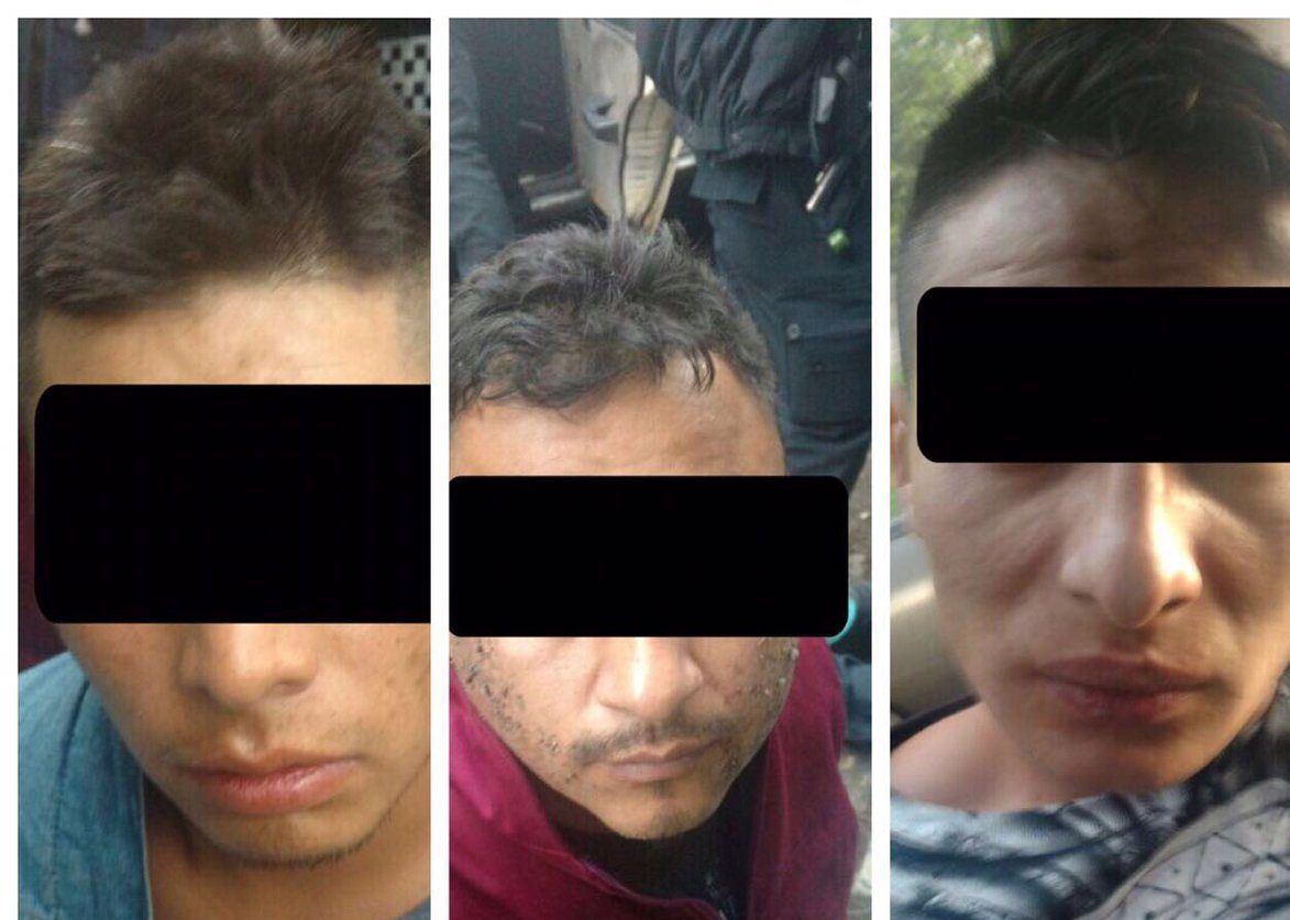 Detienen a tres por robar en la Central de Abasto