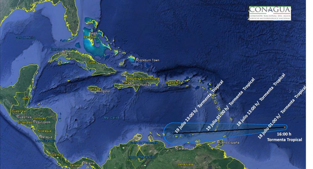 Se forma tormenta tropical Don en el Océano Atlántico - don-1024x555