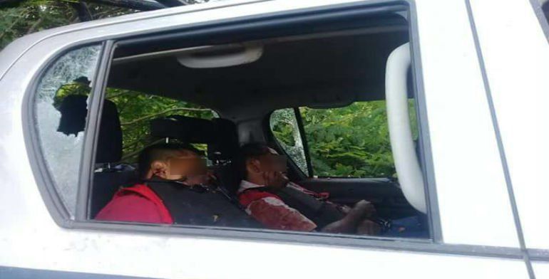 Asalto a camioneta de Prospera deja siete muertos en Guerrero - emboscada-prospera