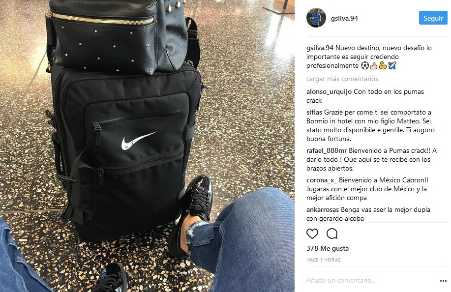 Gastón Silva se convertiría en nuevo jugador de Pumas - gaston-silva-pumas