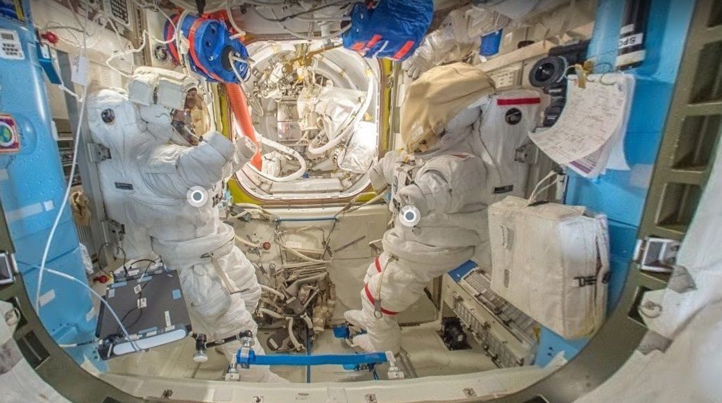 Google Street View permite recorrer la Estación Espacial Internacional
