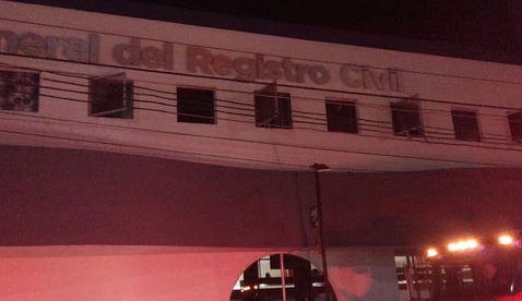 Incendian Registro Civil en Durango