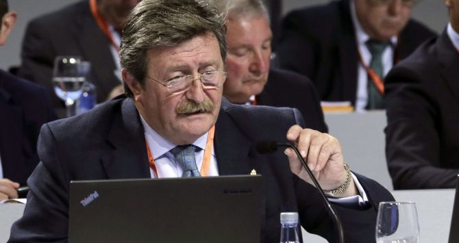 RFEF nombra presidente interino tras suspensión de Villar - juan-luis-larrea