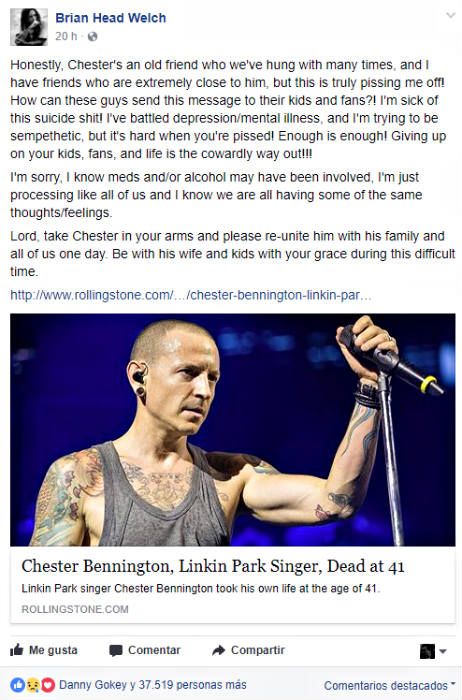 Guitarrista de Korn llama cobarde a Bennington por suicidarse - korn-suicidio-linkin-park-3
