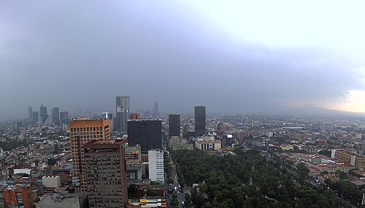 Pronostican lluvias este fin de semana en el Valle de México
