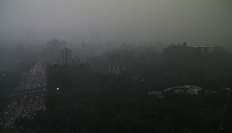 Lluvias fuertes en el Valle de México