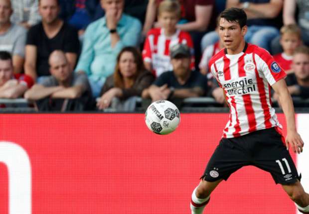 Lozano anota su primer gol con el PSV - lozano