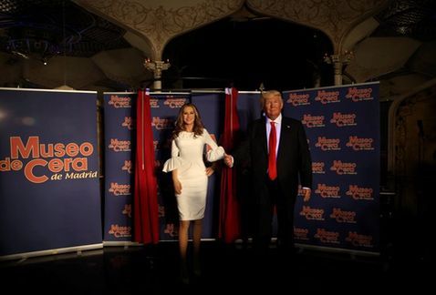 Presentan figura de cera de Melania Trump en Madrid - melania_trump-cera2