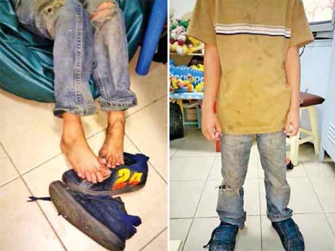 Rescatan a dos menores abandonados en la Ciudad de México Rescatan a dos menores abandonados en la Ciudad de México