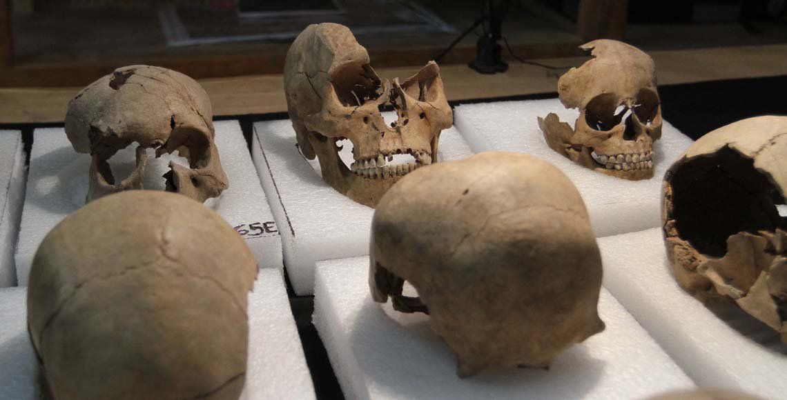 Reescriben la historia de Tenochtitlán con hallazgos del Tzompantli - muro-craneos-inah-Tzompantli-tenochtitlan-LC4