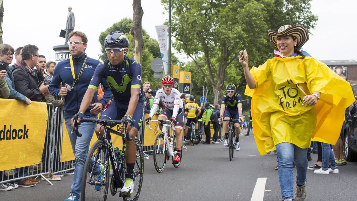 #Video Ciclistas caen en efecto dominó en Tour de France - nairo-quintana