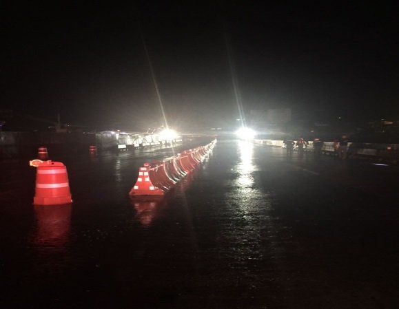 Cierran en ambos sentidos el Paso Express