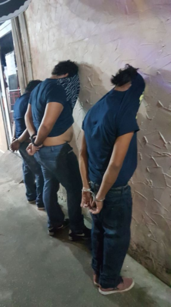 Detienen a tres por enfrentamiento en Playa del Carmen - playa-del-carmen-detenidos