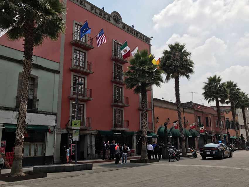Encuentran cadáver en cisterna de hotel en el Centro Histórico