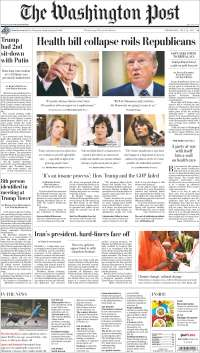 Duarte y Trump en primeras planas - portadas-19-jul-twp