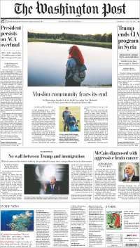 Osorio Chong y Trump en primeras planas del jueves - portadas-20-jul-wp