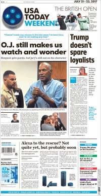 Tláhuac y OJ Simpson en primeras planas del viernes - portadas-21-jul-usat