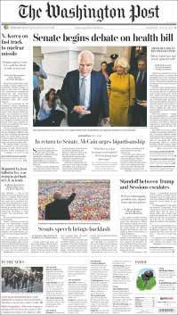 Tláhuac y Obamacare en primeras planas - portadas-26-jul-wp