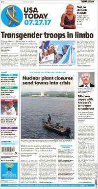 Tláhuac, EPN y Trump en primeras planas - portadas-27-jul-usat