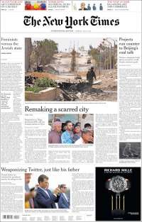 Mancera y Trump en primeras planas del lunes - portadas-3-jul-nyt