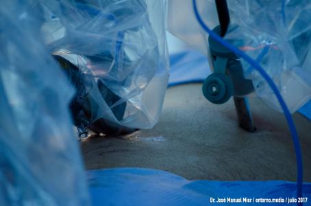 Realizan las primeras cirugías torácicas con robot en México - robot