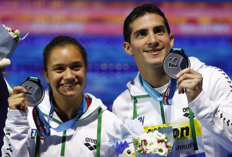 Mexicanos logran medalla de plata en clavados durante Mundial de Natación