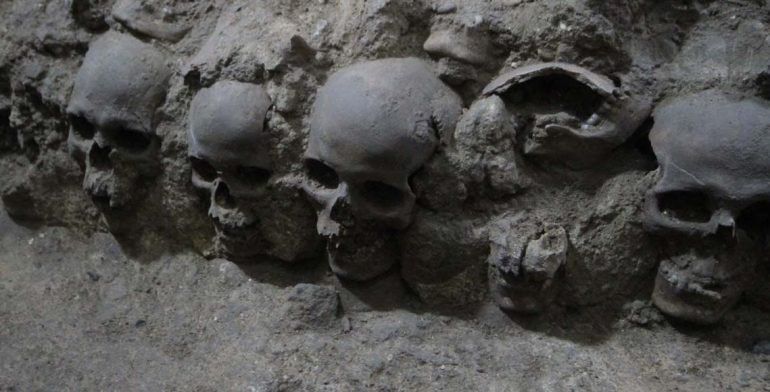 Reescriben la historia de Tenochtitlán con hallazgos del Tzompantli - tenochtitlan