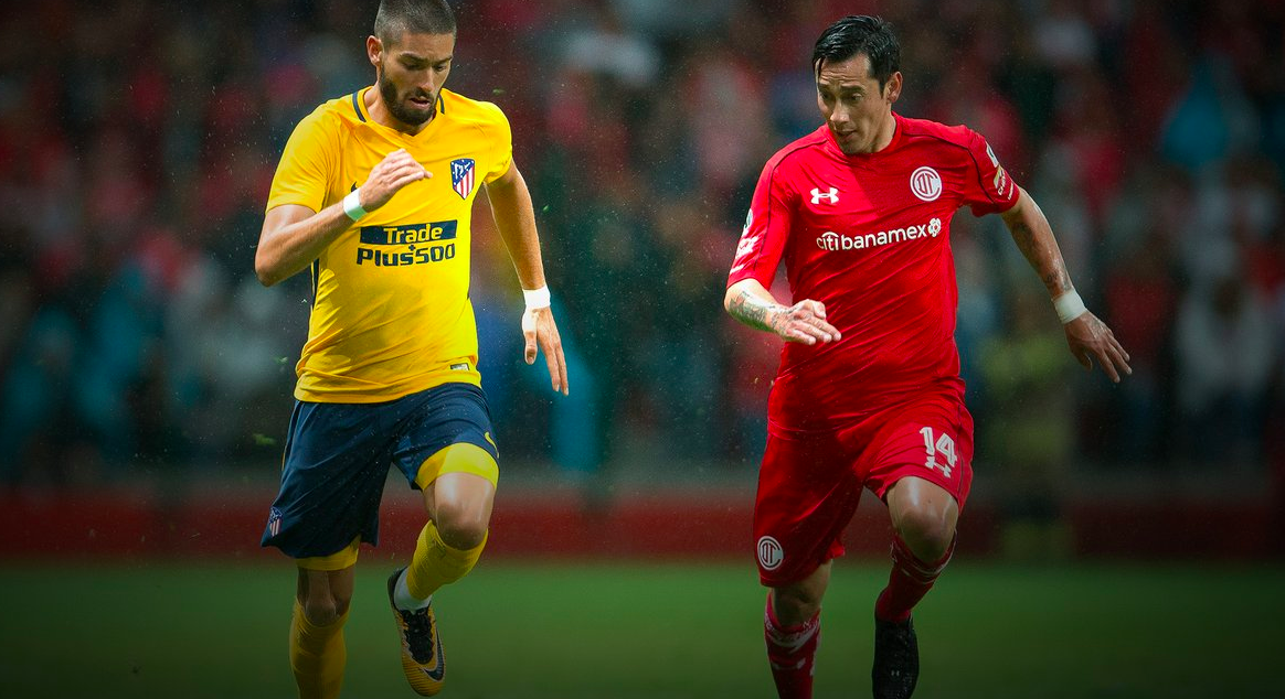 Toluca empata a cero con Atlético de Madrid en partido del Centenario - toluca-1