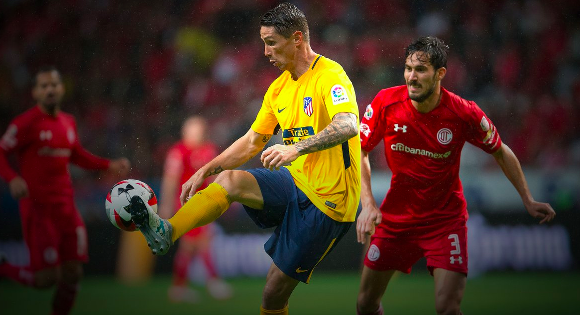 Toluca empata a cero con Atlético de Madrid en partido del Centenario