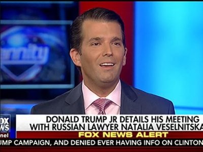Trump defiende a su hijo por reunión con abogada rusa - trump-jr