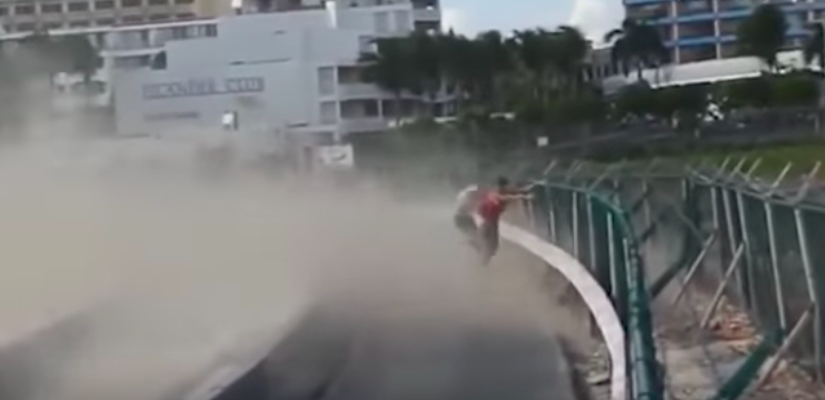 #Video Muere por chorro de aire de avión en San Martín