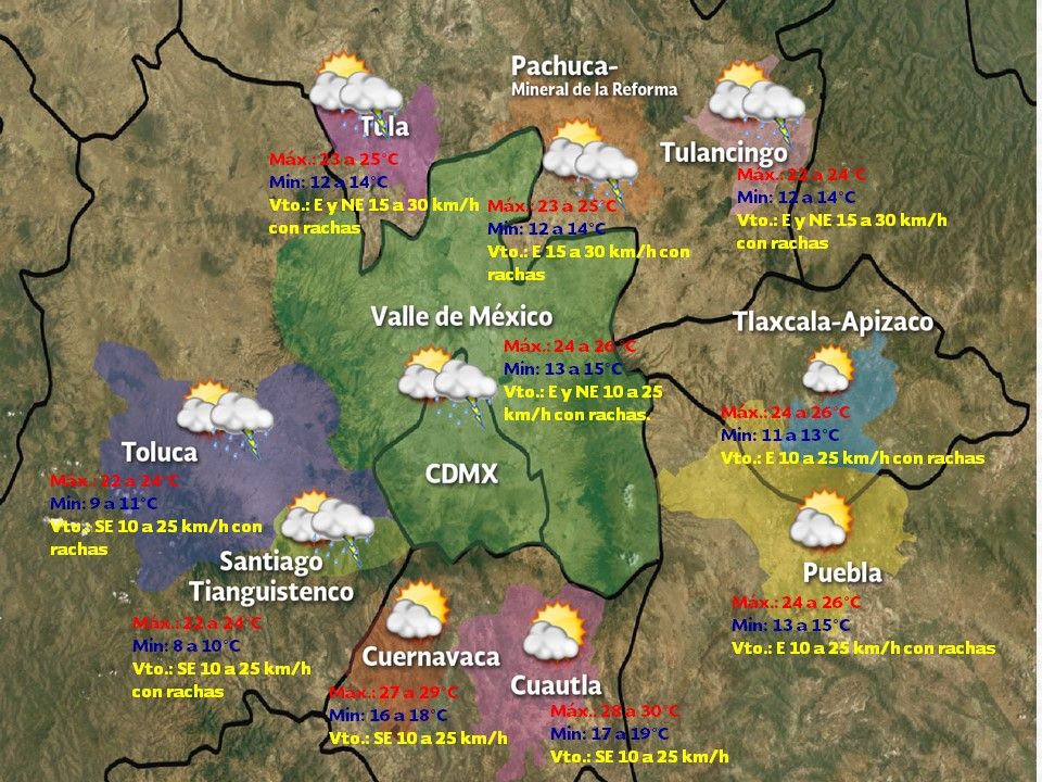 Prevalecera el ambiente cálido en el norte del país - vdm-2807