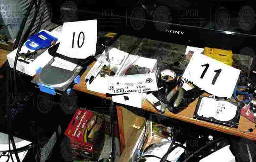 Desmantelan dos centros web de distribución ilegal en Tijuana