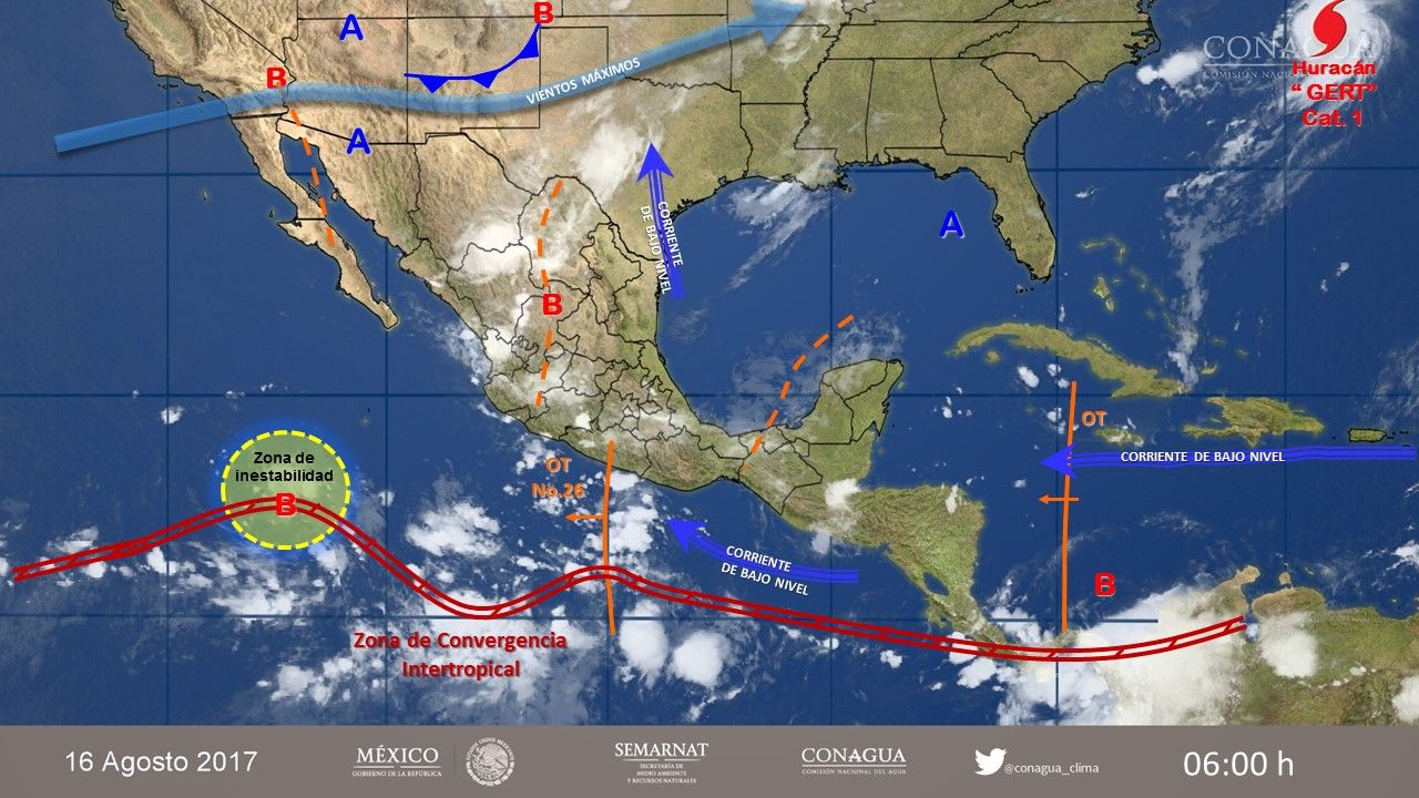 Continuarán las altas temperaturas en varios estados del país - 1608-2