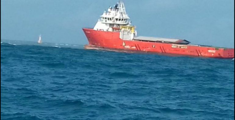 Buque Antares daña mil 343 metros cuadrados de arrecifes en Tuxpan - 20170815_16_02_BuqueVeracruz_Quad-770x392