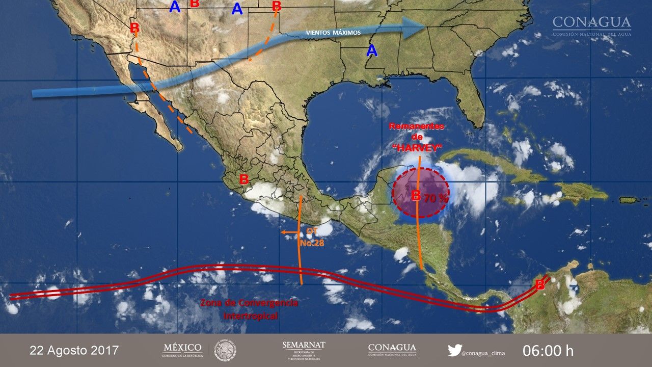 Se mantienen las altas temperaturas en varios estados del país - 2208-3